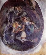 Jules Pascin, Three younger girl